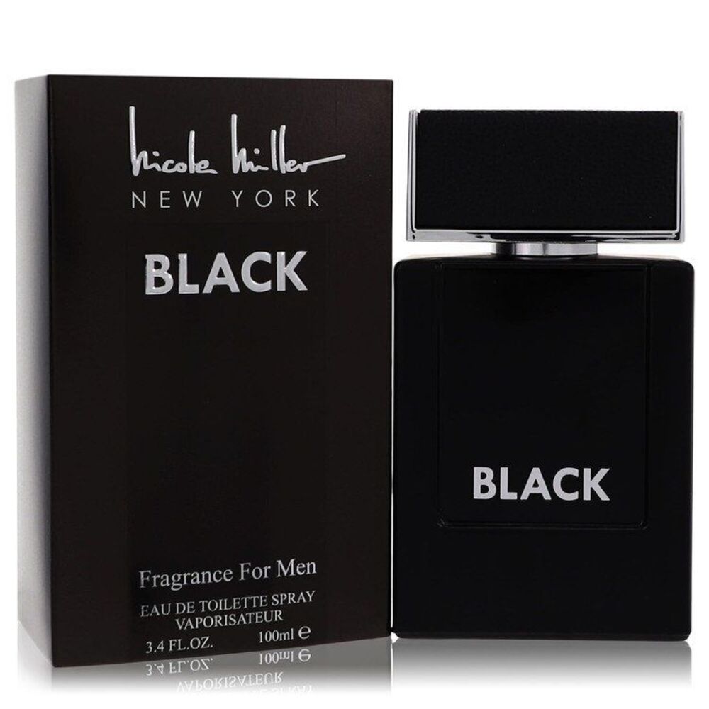 Nicole Miller Black Eau De Toilette Men Black